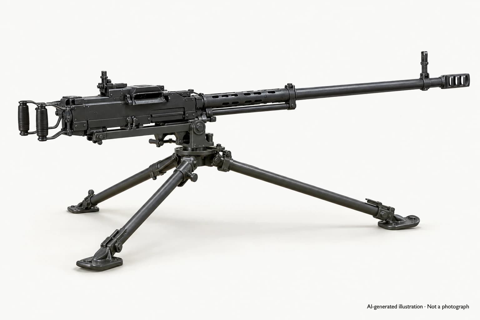 AI-generated illustration · Not a photograph — Representative exterior of HMG PK-16