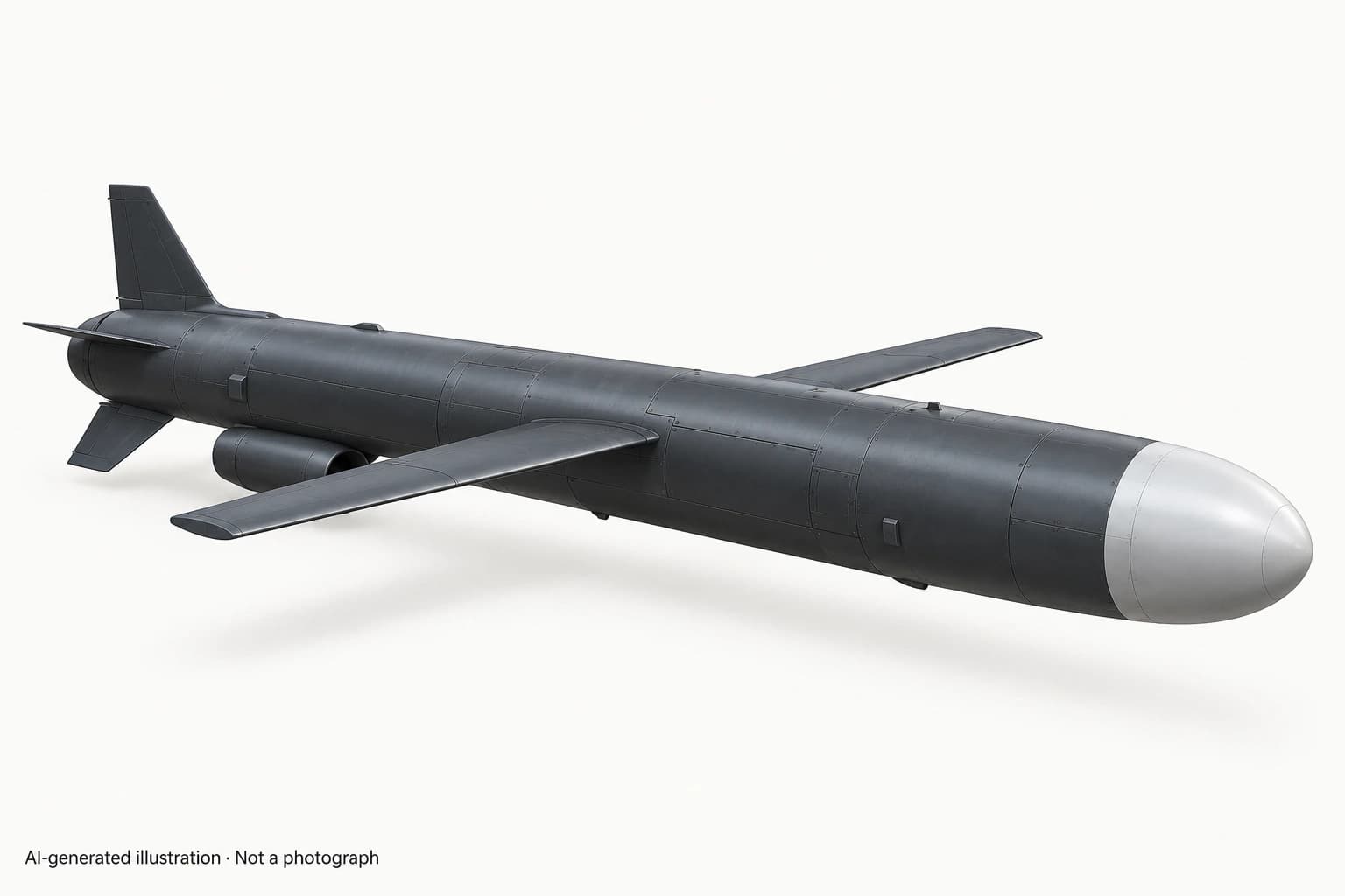 AI-generated illustration · Not a photograph — Representative exterior of Hwasal-1