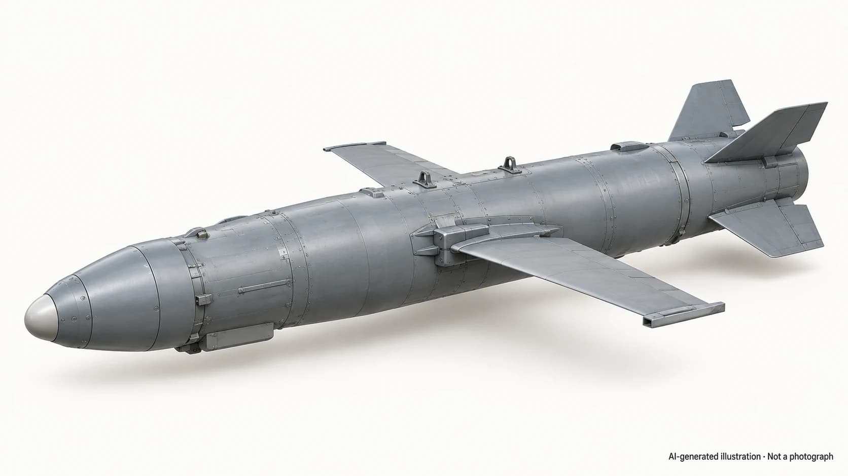 AI-generated illustration · Not a photograph — Representative exterior of KAB-1500L