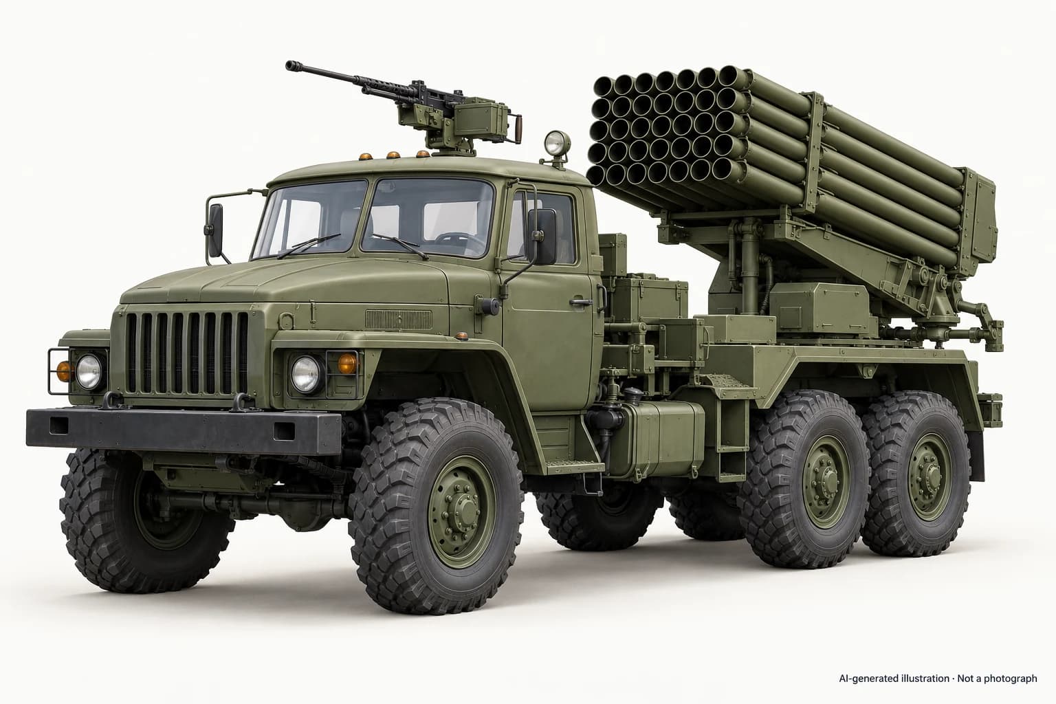 AI-generated illustration · Not a photograph — Representative exterior of PHL-81