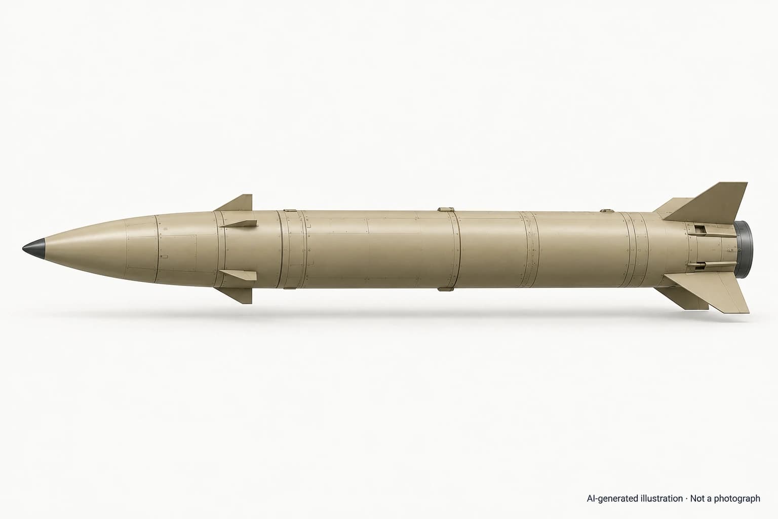 AI-generated illustration · Not a photograph — Representative exterior of Raad-500