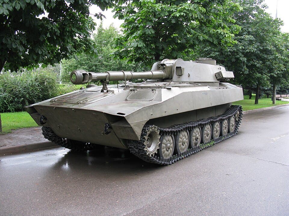 2S1 Gvozdika — licensed reference photograph