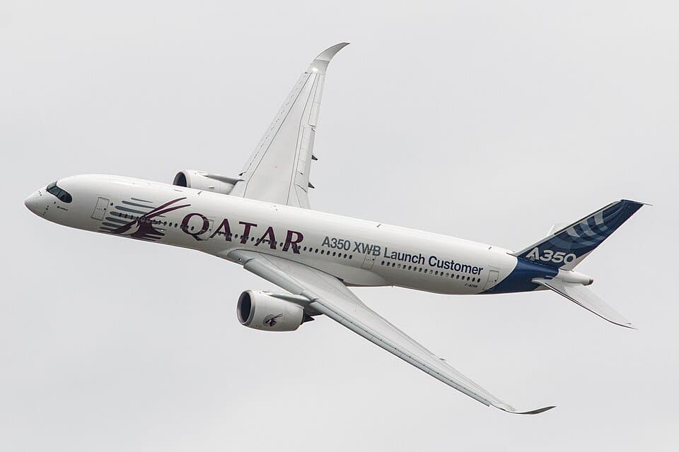Airbus A350 — licensed reference photograph