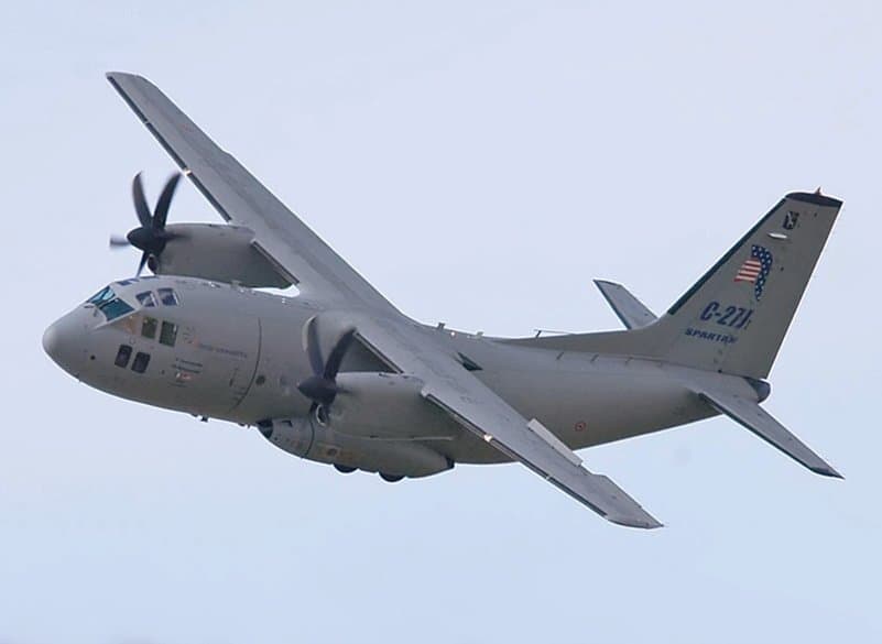 Alenia C-27J Spartan — licensed reference photograph