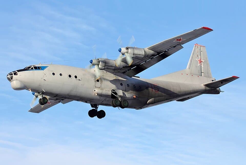 Antonov An-12 — licensed reference photograph