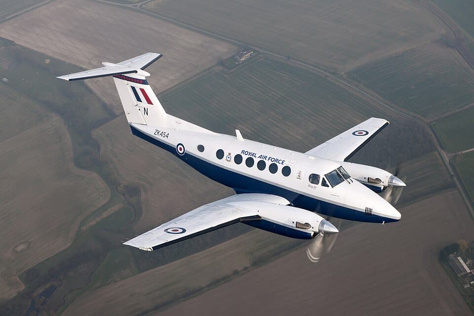 Beechcraft Super King Air — licensed reference photograph