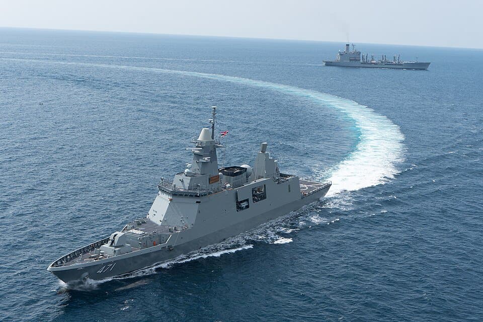 Bhumibol Adulyadej-class frigate — licensed reference photograph