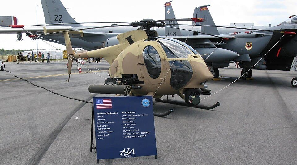 Boeing AH-6 — licensed reference photograph
