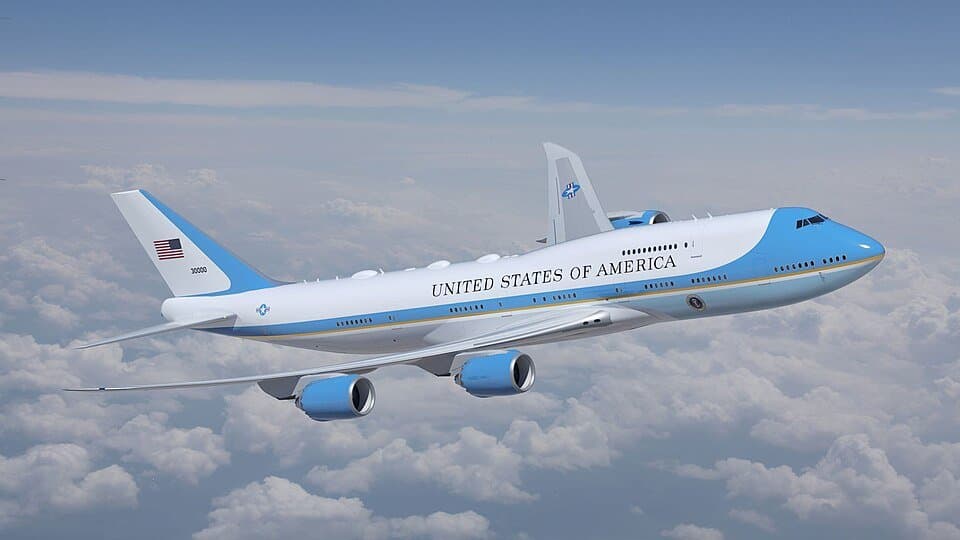 Boeing VC-25 — licensed reference photograph