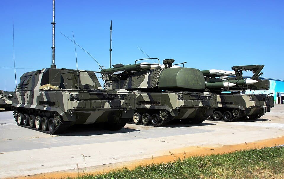 Buk missile system — licensed reference photograph