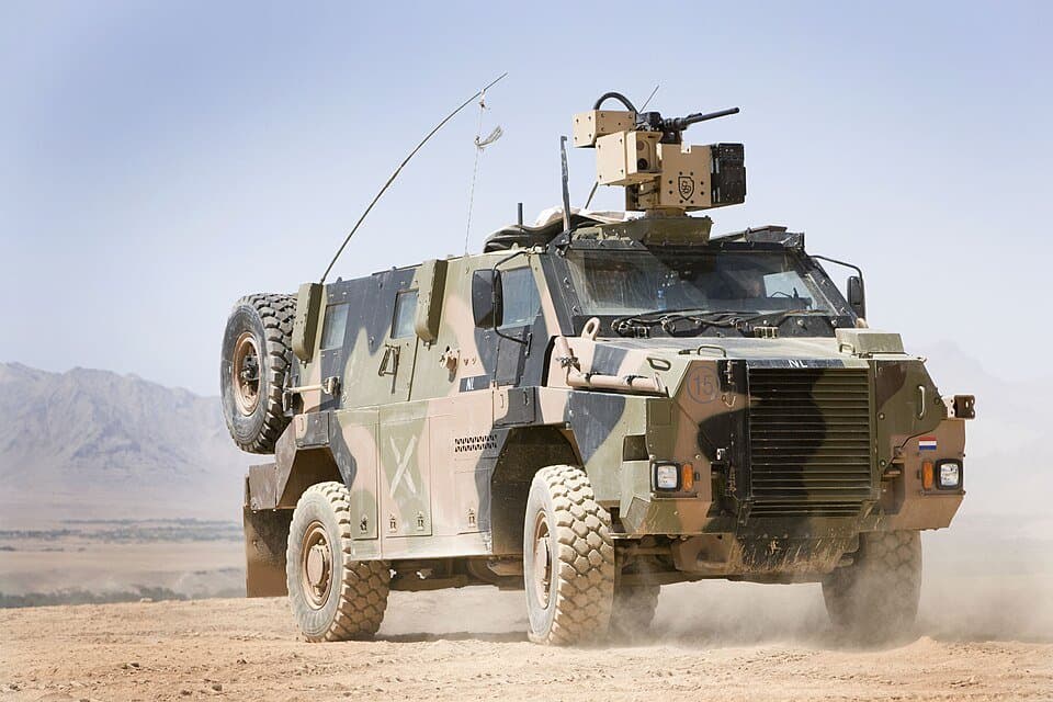 Bushmaster Protected Mobility Vehicle — licensed reference photograph