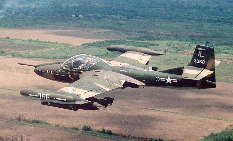 Cessna A-37 Dragonfly — licensed reference photograph