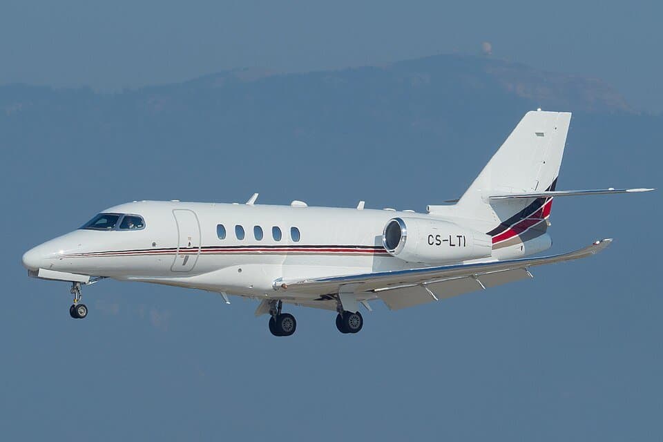 Cessna Citation Latitude — licensed reference photograph