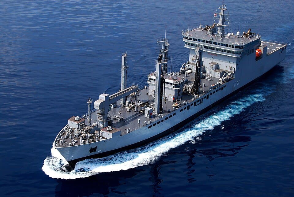Deepak-class fleet tanker — licensed reference photograph