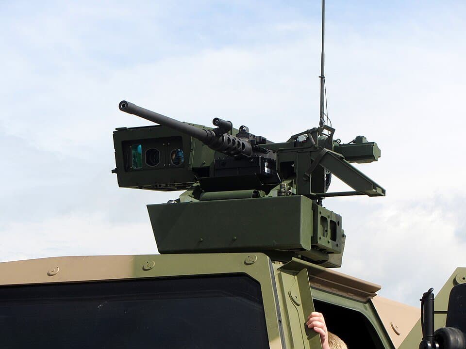 FLW remote weapon station — licensed reference photograph
