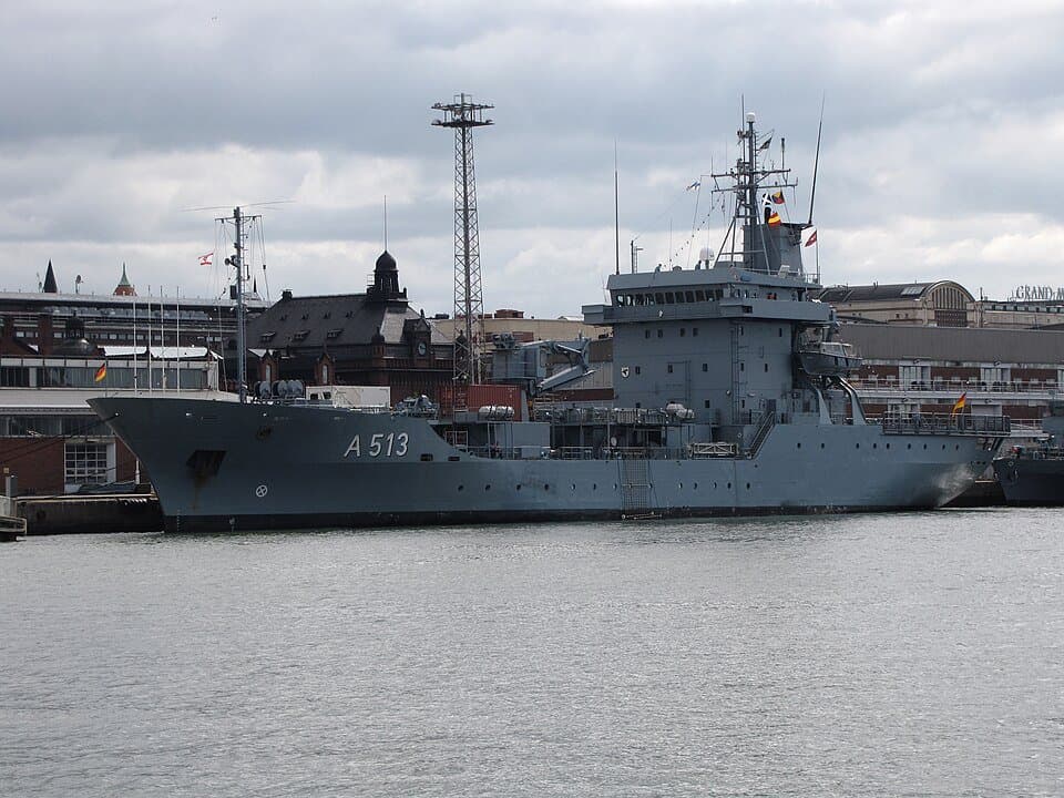 German ship Rhein — licensed reference photograph