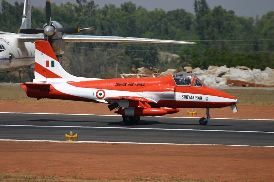 HAL HJT-16 Kiran — licensed reference photograph