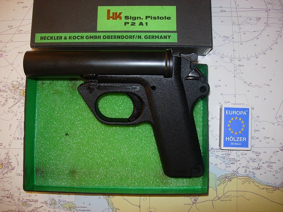 Heckler & Koch P2A1 — licensed reference photograph