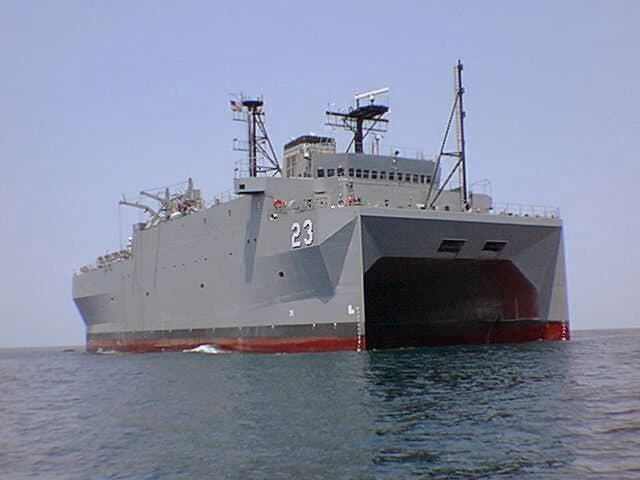 Impeccable-class surveillance ship — licensed reference photograph