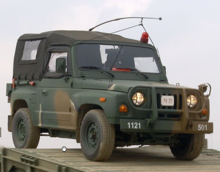 K131 jeep — licensed reference photograph