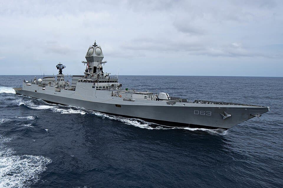 Kolkata-class destroyer — licensed reference photograph