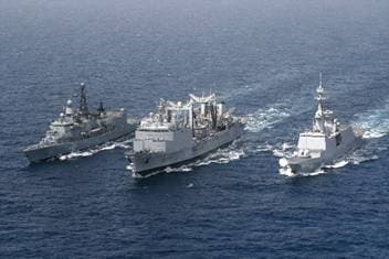 La Fayette-class frigate — licensed reference photograph