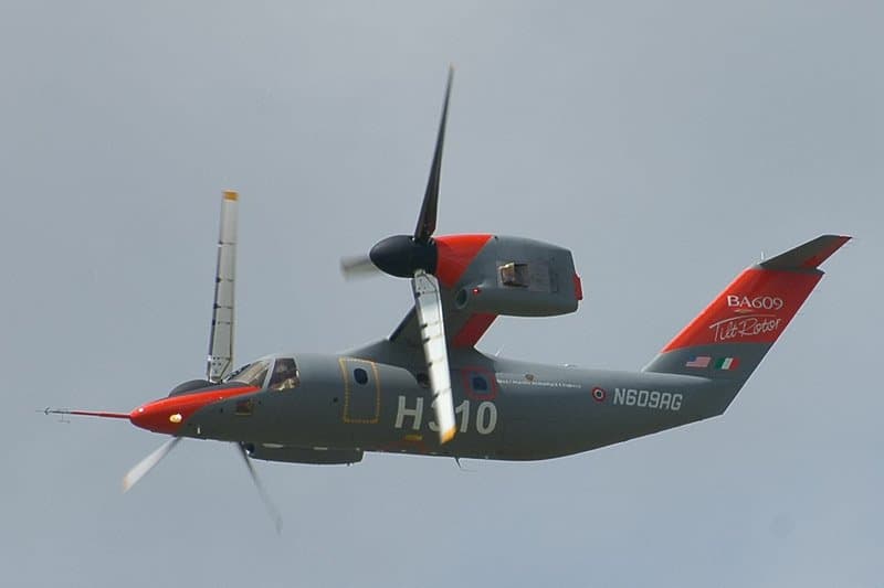 Leonardo AW609 — licensed reference photograph