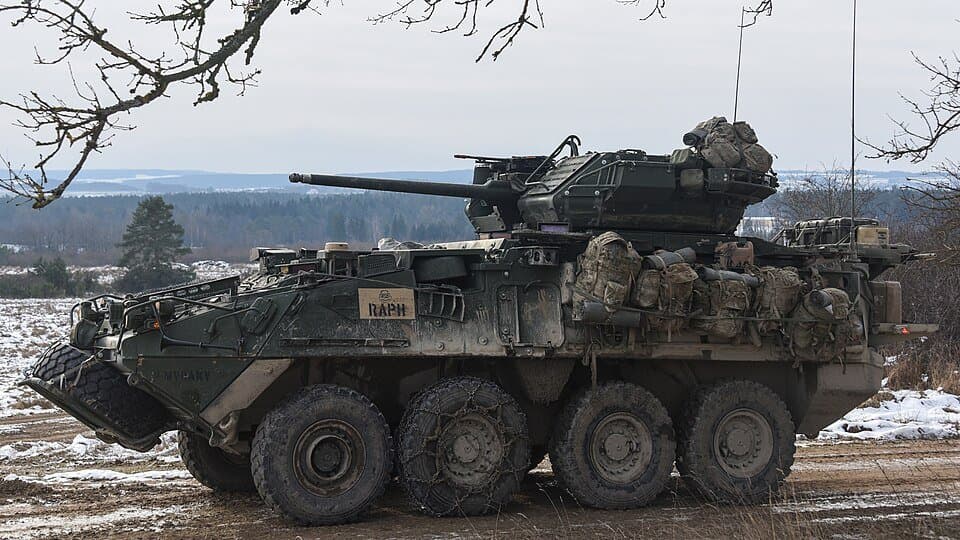 M1296 Dragoon — licensed reference photograph