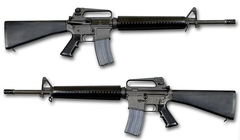 M16 rifle — licensed reference photograph