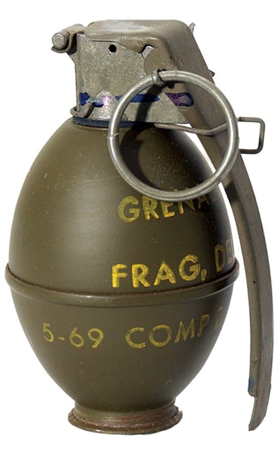M26 grenade — licensed reference photograph