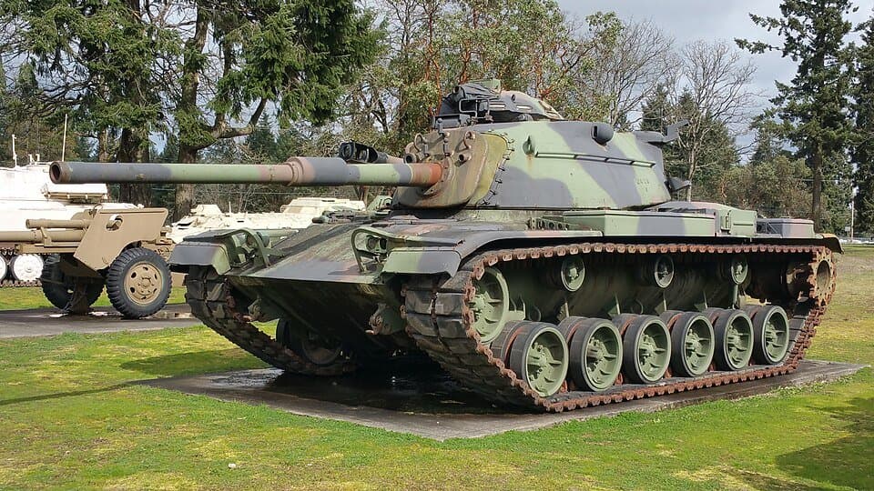 M60 tank — licensed reference photograph