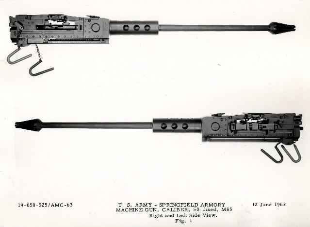 M85 machine gun — licensed reference photograph