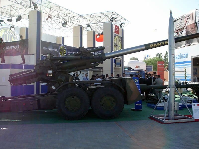 Panter howitzer — licensed reference photograph