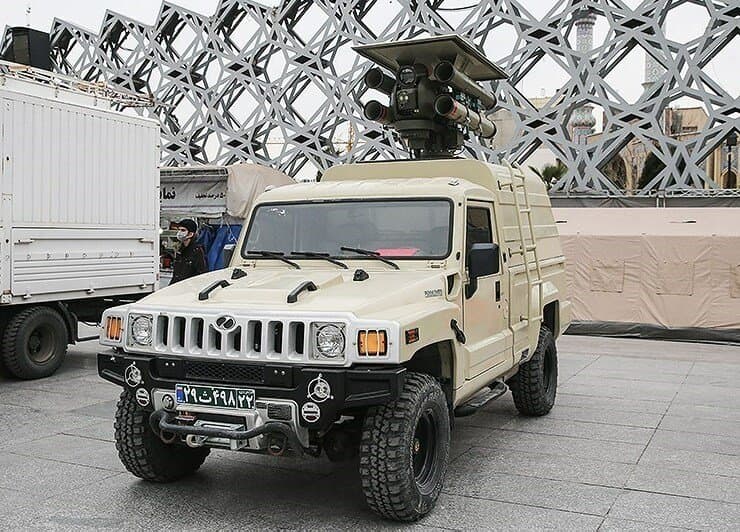 Pirooz (anti-tank missile carrier) — licensed reference photograph