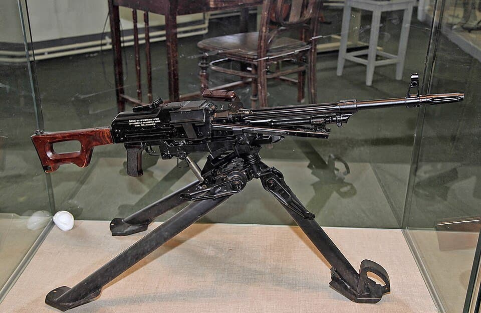 PK machine gun — licensed reference photograph