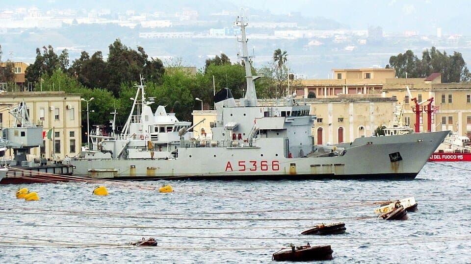 Ponza-class transport ship — licensed reference photograph