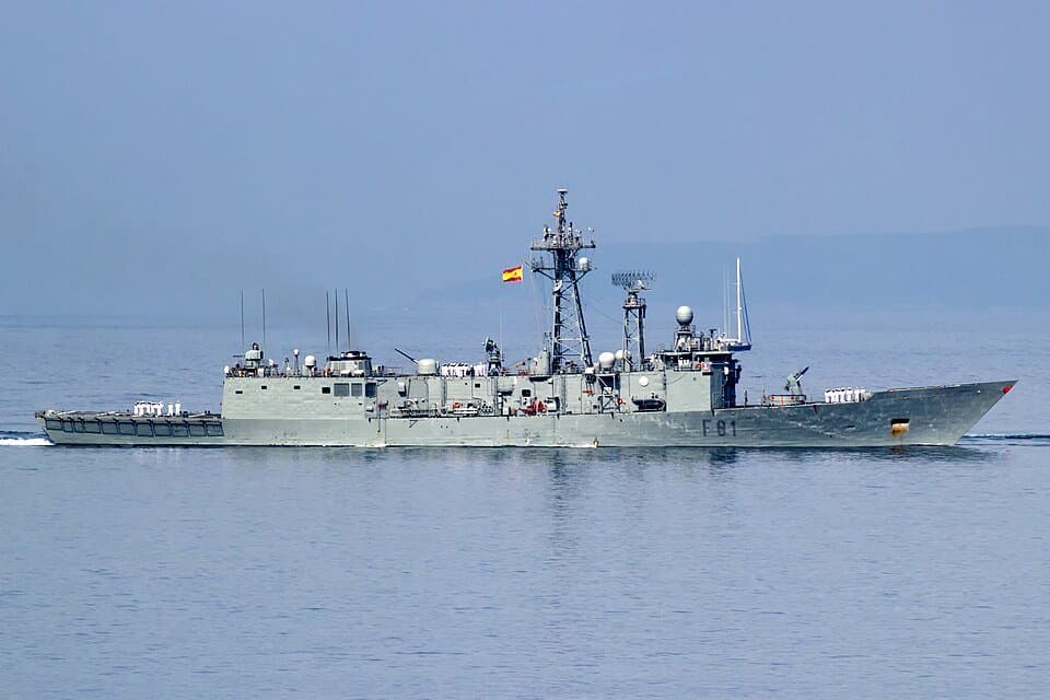 Santa María-class frigate — licensed reference photograph