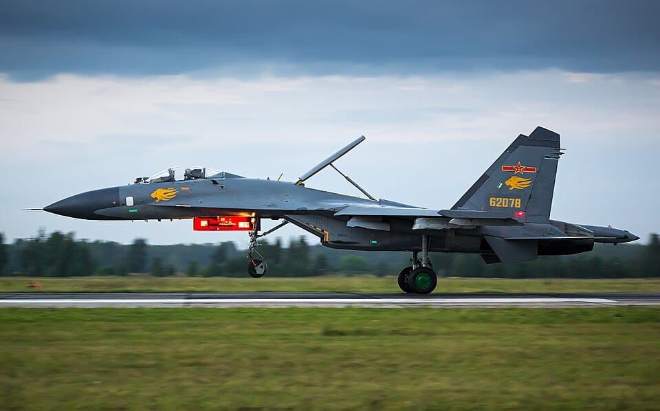 Shenyang J-11 — licensed reference photograph