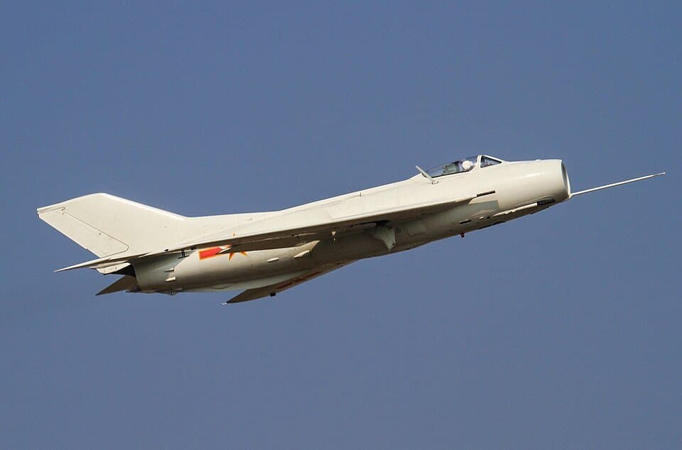 Shenyang J-6 — licensed reference photograph