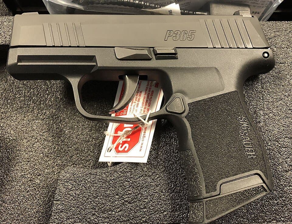 SIG Sauer P365 — licensed reference photograph