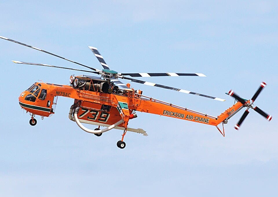Sikorsky S-64 Skycrane — licensed reference photograph