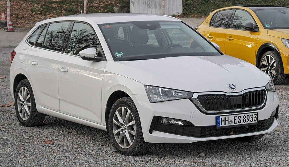 Škoda Scala — licensed reference photograph