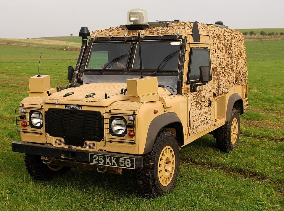Snatch Land Rover — licensed reference photograph