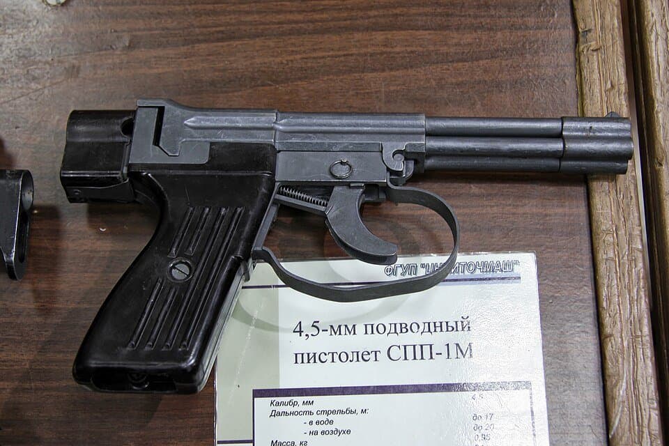 SPP-1 underwater pistol — licensed reference photograph