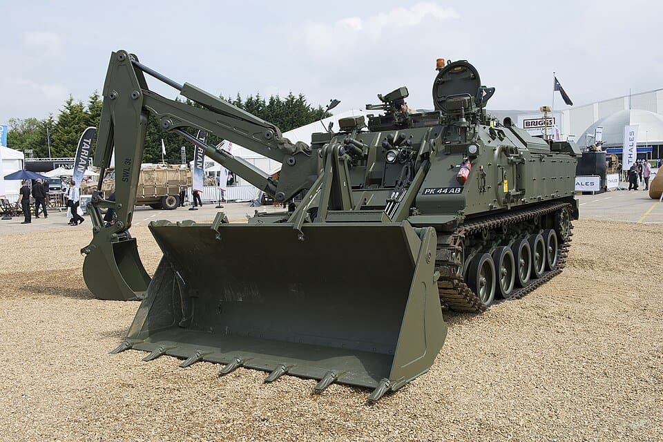 Terrier armoured digger — licensed reference photograph