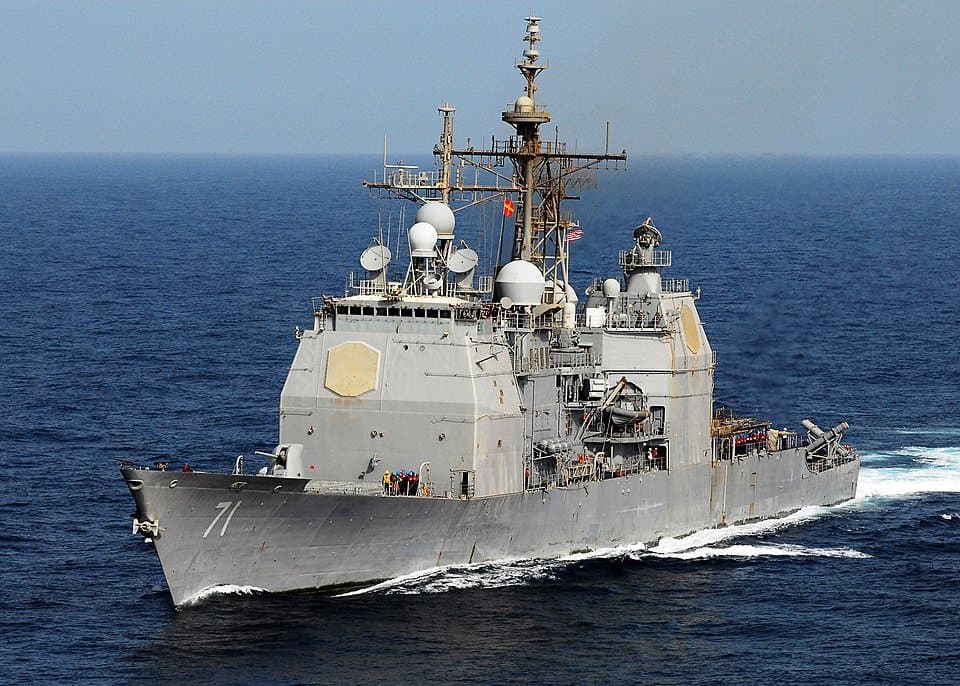Ticonderoga-class cruiser — licensed reference photograph
