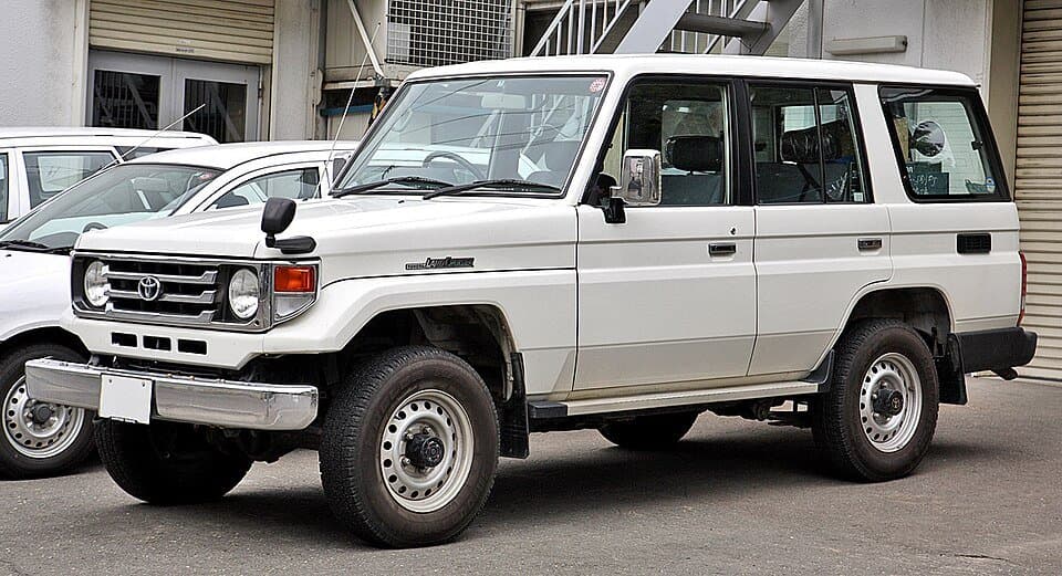 Toyota Land Cruiser (J70) — licensed reference photograph