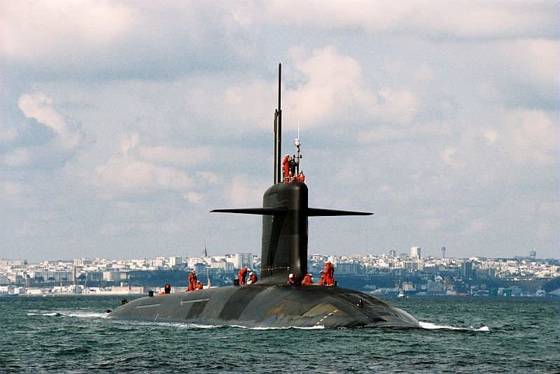 Triomphant-class submarine — licensed reference photograph