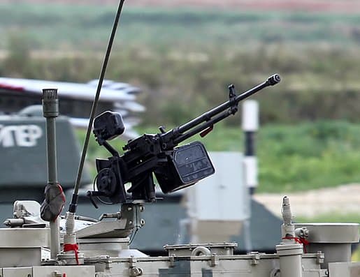 W85 heavy machine gun — licensed reference photograph