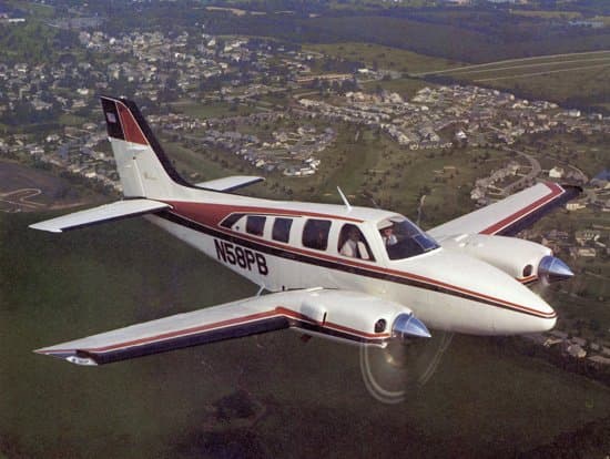 Beechcraft Baron — licensed reference photograph